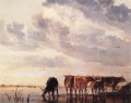 Vaches peintre de campagne Aelbert Cuyp
